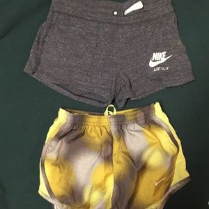 Nike shorts.  Girls M. Dri-fit and cotton.